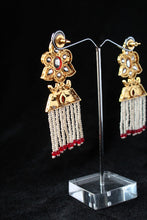 Load image into Gallery viewer, Gemzlane meenakari long fashion earrings for women and girls - Earrings
