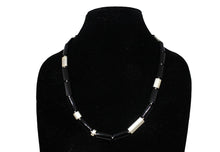 Load image into Gallery viewer, Elegant 92.5 Sterling Silver Black Onyx Gemstone necklace - Gemzlane
